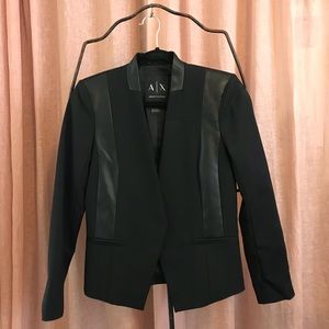 Armani Exchange Black Blazer